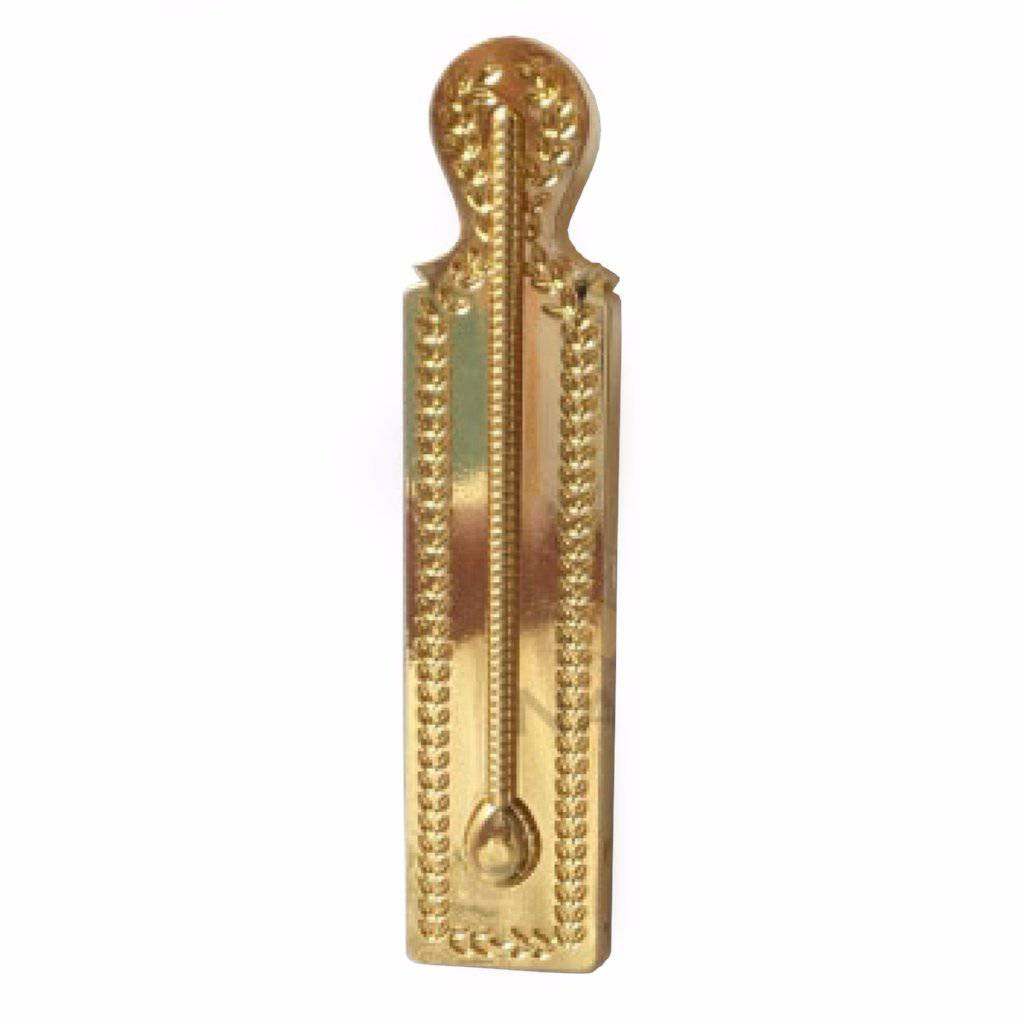 Junior Warden Blue Lodge Officer Collar Jewel - Gold Metal - Bricks Masons