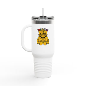 Royal Order of Jesters Ringneck Tumbler - 40oz Stainless Steel & Insulated - Bricks Masons