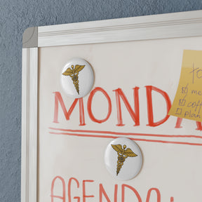 Master Mason Blue Lodge Magnet - Decorative Refrigerator - Bricks Masons