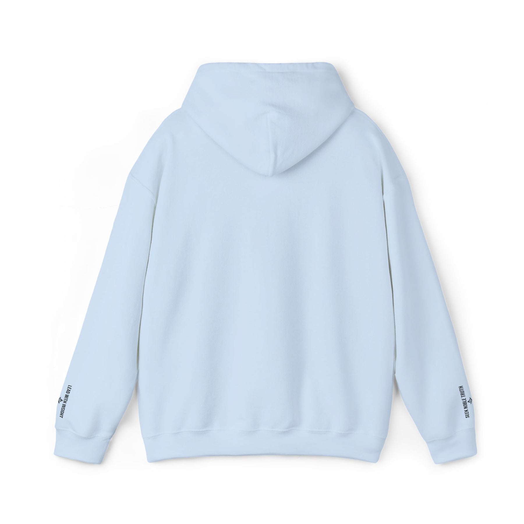 Master Mason Blue Lodge Hoodie - Wisdom Front & Sleeves Embroidery - Bricks Masons