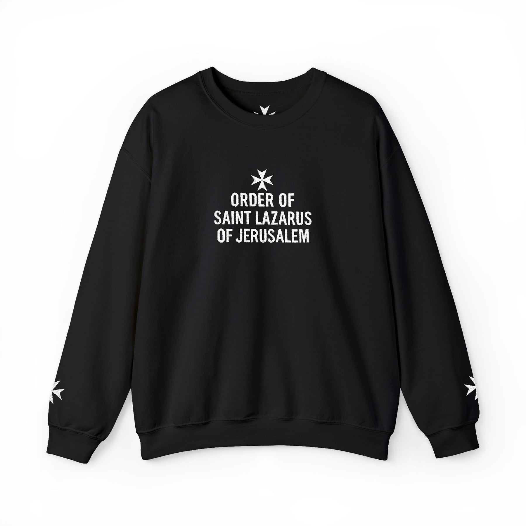 Order of Saint Lazarus Sweatshirt - Crewneck Signature Stitch - Bricks Masons
