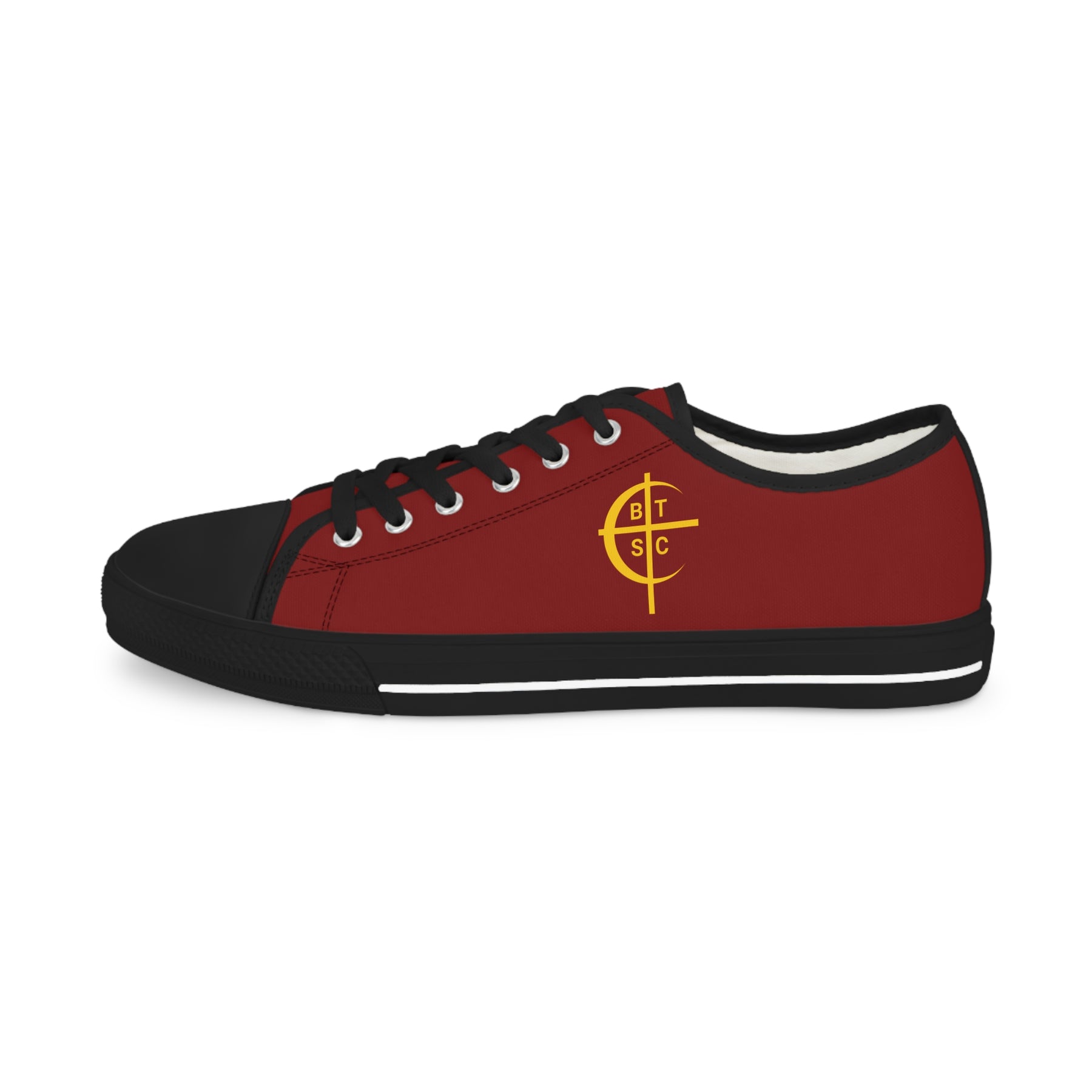 Council of Crusaders Sneaker - Low Top Sneaker Black & White - Bricks Masons