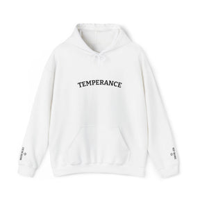 Entered Apprentice Blue Lodge Hoodie - Temperance Front & Sleeves Embroidery - Bricks Masons