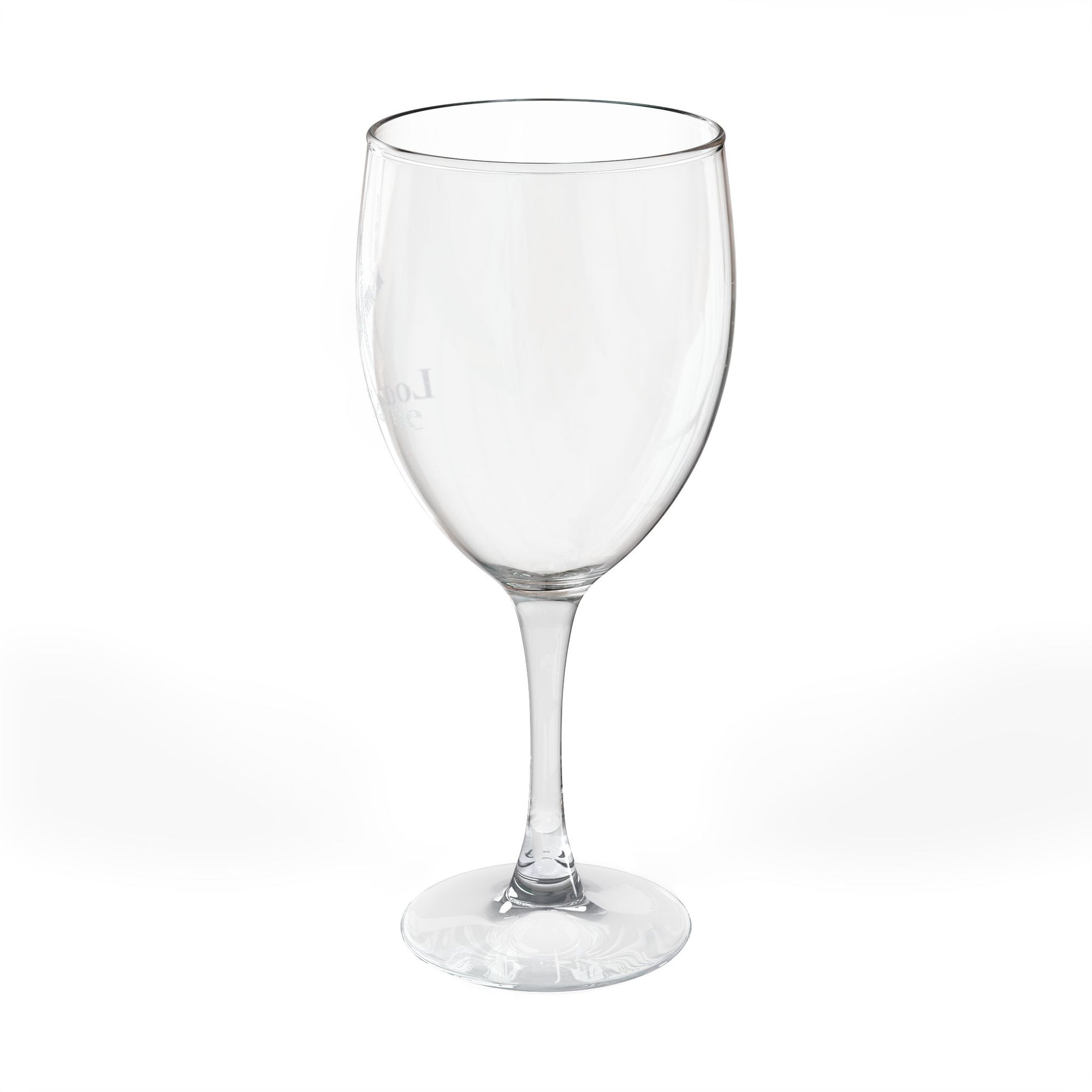 Master Mason Blue Lodge Wine Glass - Square & Compass G with Customization