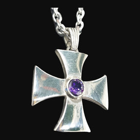 Maltese Templar Cross in Silver 4 x 3 cm 10 g Art 298 - Bricks Masons