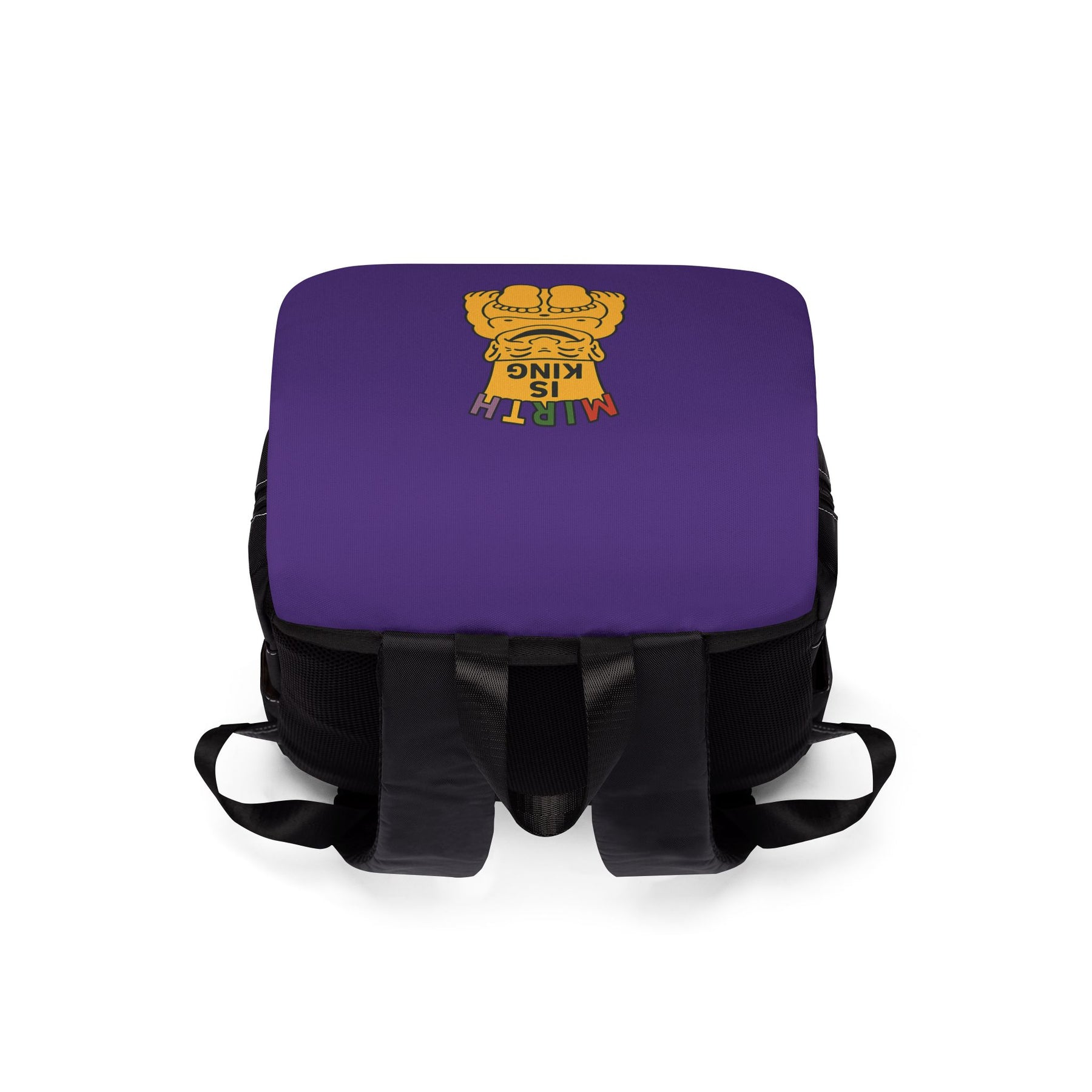 Royal Order of Jesters Backpack - Purple Mirth Is King - Bricks Masons