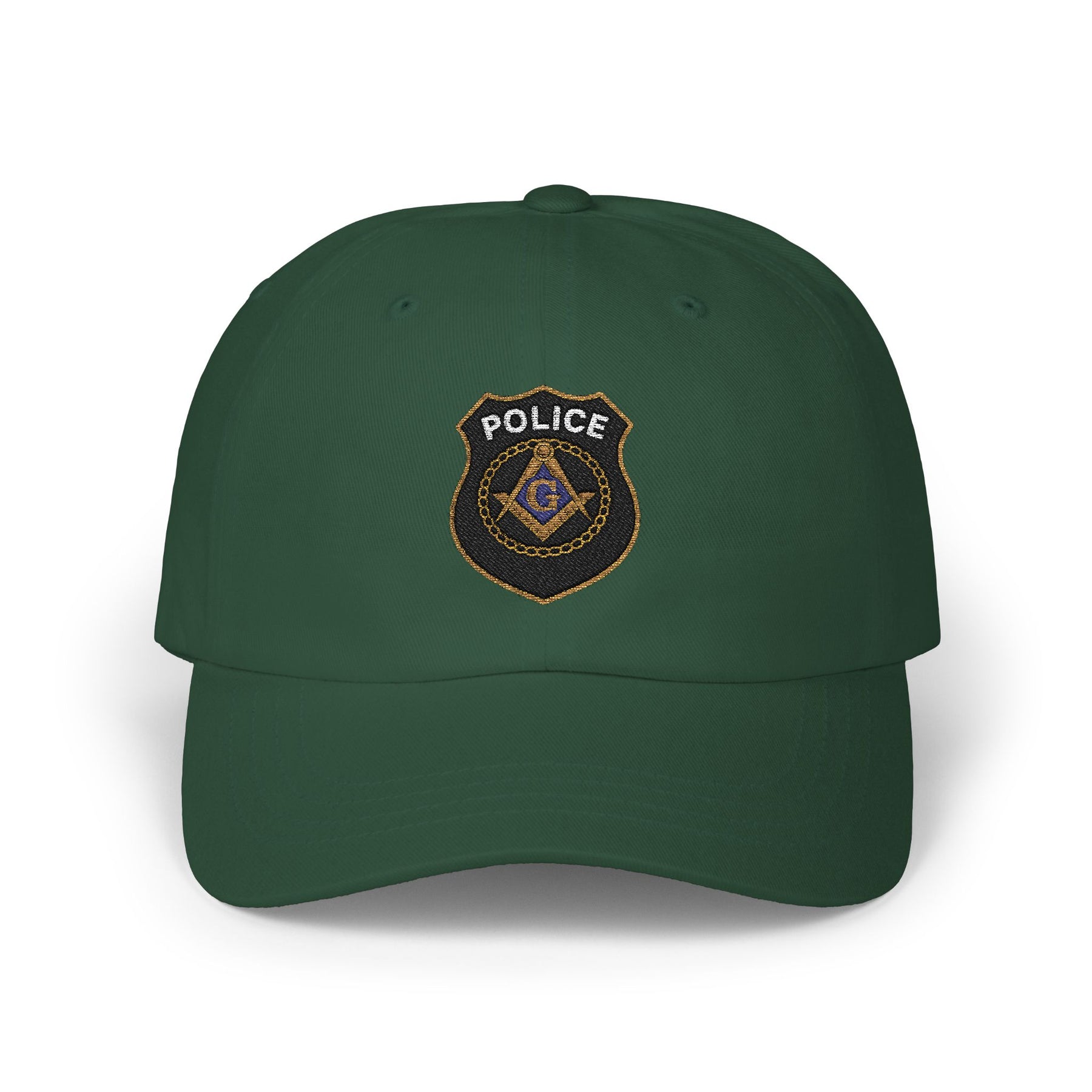 Master Mason Blue Lodge Baseball Cap - Embroidered Police Mason Dad Cap - Bricks Masons