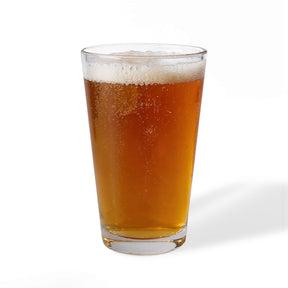 Master Mason Blue Lodge Pint Glass - Checkered Floor Pillars All-Seeing Eye & Tools - Bricks Masons