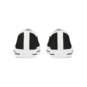 Red Cross of Babylone Sneaker - Low Top Sneaker Black & White Gold & Green Emblem - Bricks Masons