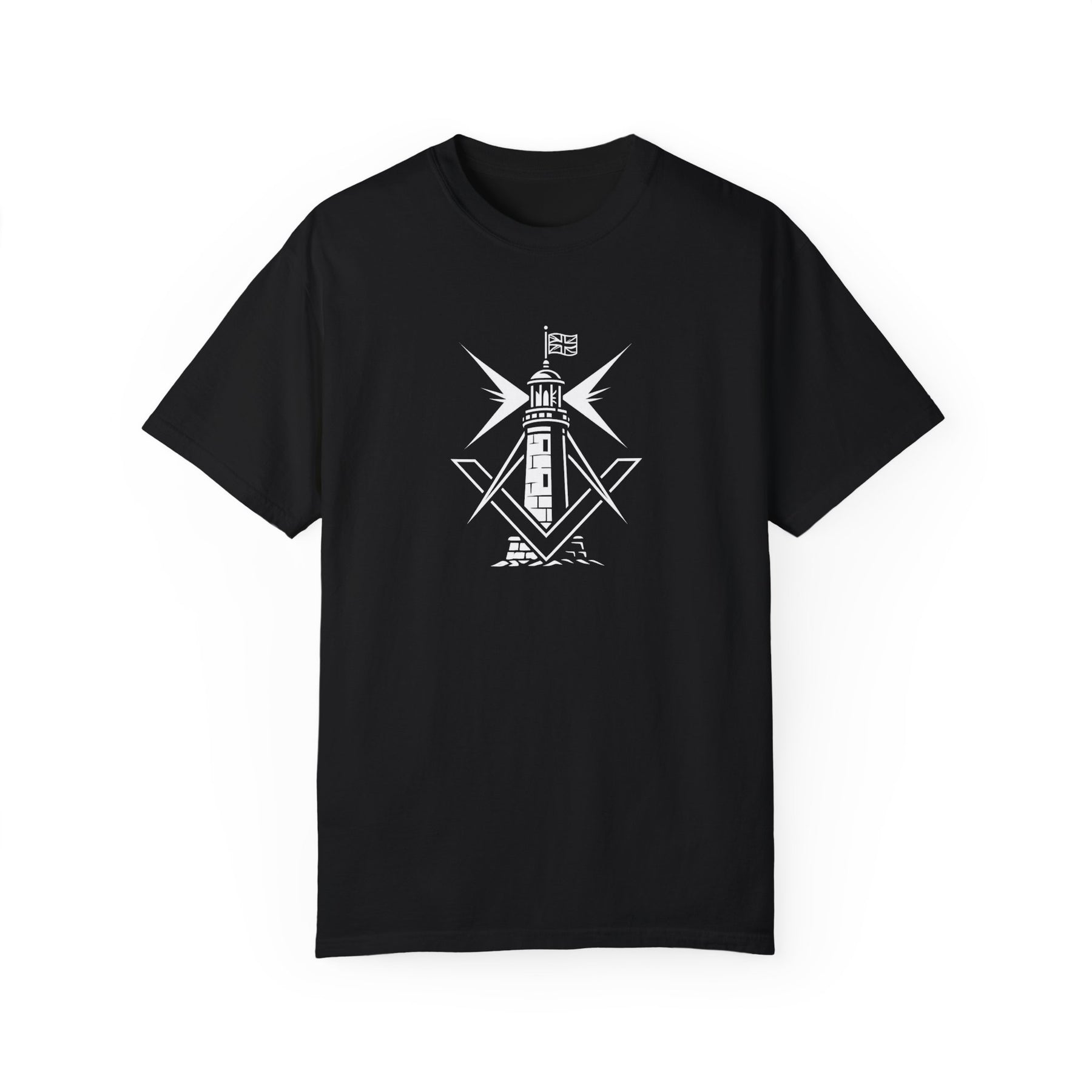 Master Mason Craft T-Shirt - United Kingdom Beacon of Brotherhood - Bricks Masons