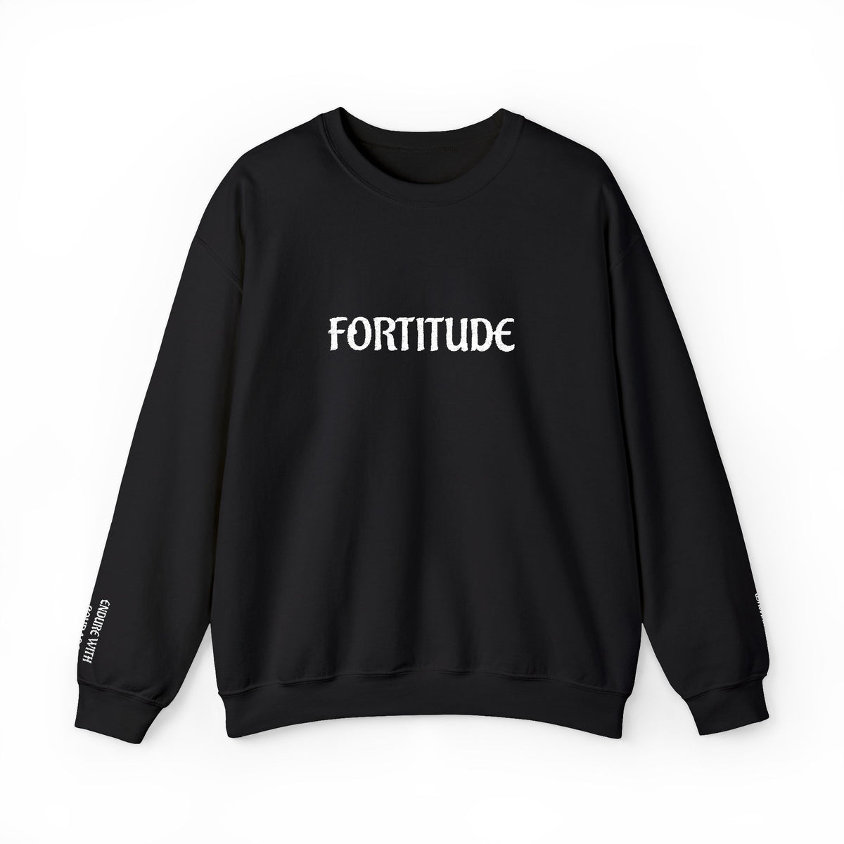 Master Mason Blue Lodge Sweatshirt - Fortitude Endure with Courage Square & Compass - Bricks Masons