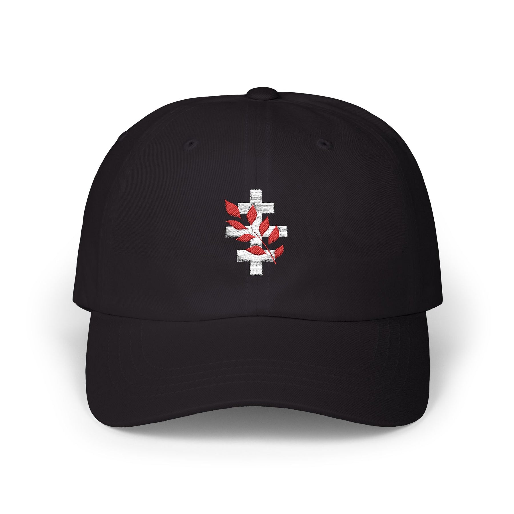 Red Branch of Eri Baseball Cap - Cotton red & White Emblem Various Colors - Bricks Masons