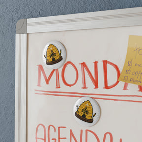 Master Mason Blue Lodge Magnet - Decorative Refrigerator - Bricks Masons