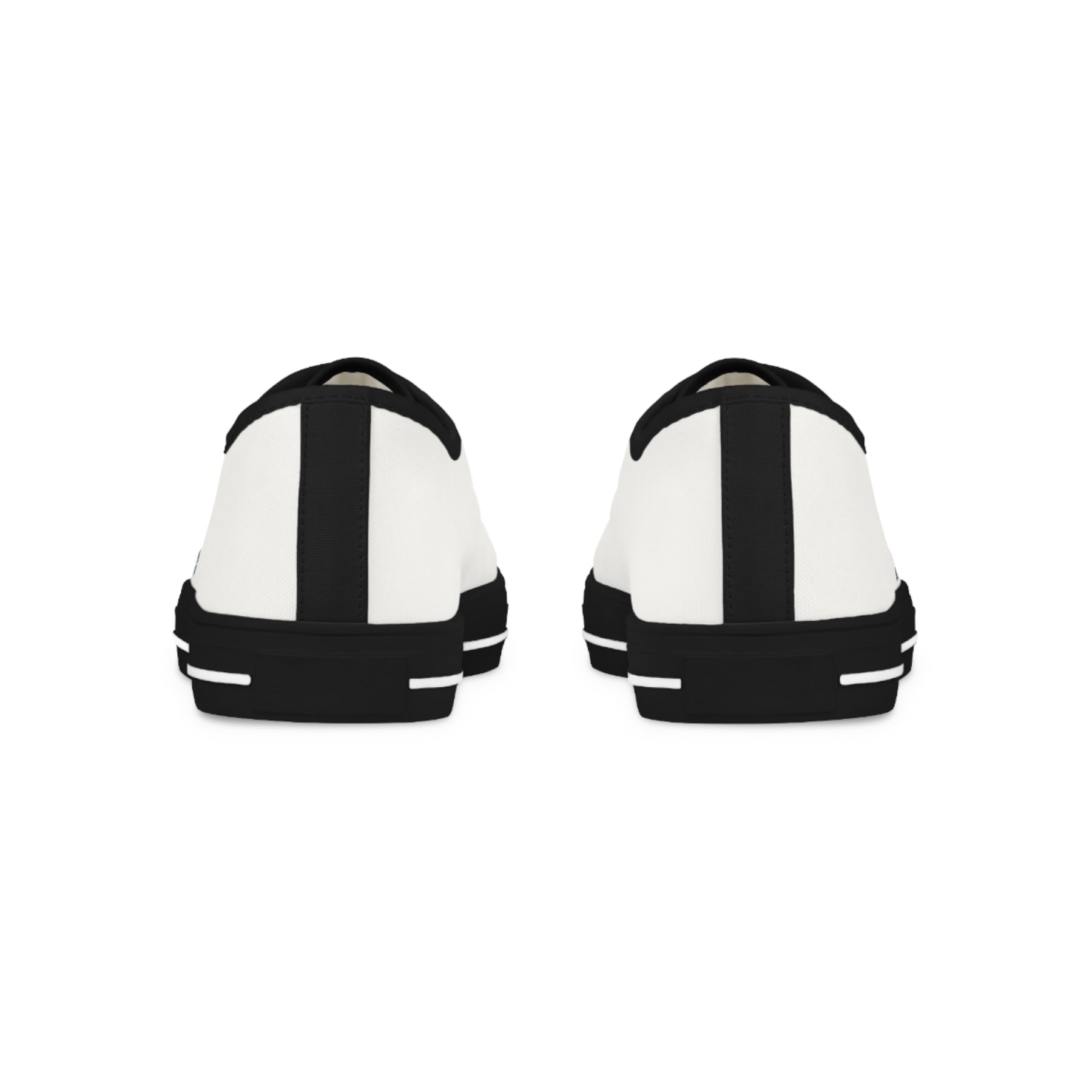 Master Mason Blue Lodge Sneaker - Low Top Sneaker Black & White Texas Mason - Bricks Masons