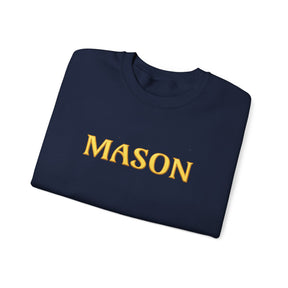Sudadera de la Logia Azul de Maestro Masón - Mason S&amp;C G con Pilares Gemelos
