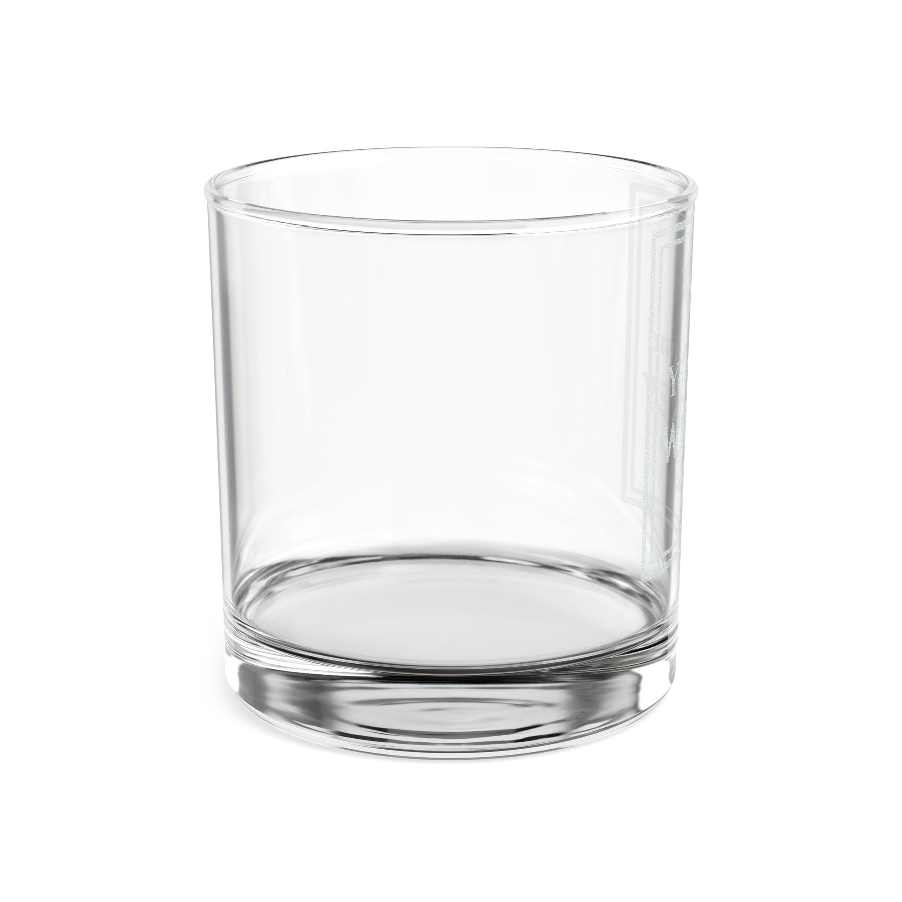 Master Mason Blue Lodge Whiskey Glass - Poured with Honor S&C G with Personalization - Bricks Masons