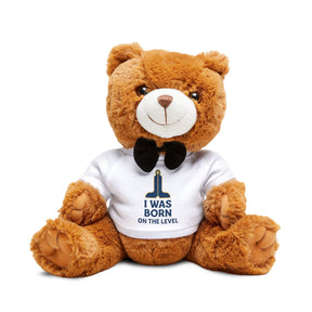Master Mason Blue Lodge Teddy Bear - Born On the Level Plushie - Bricks Masons
