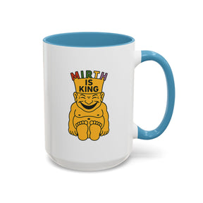 Royal Order of Jesters Mug - Mirth Is King Coffee Mug 11 & 15oz - Bricks Masons