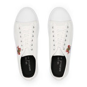 Master Mason Blue Lodge Sneaker - Low Top Sneaker Black & White Texas Mason - Bricks Masons