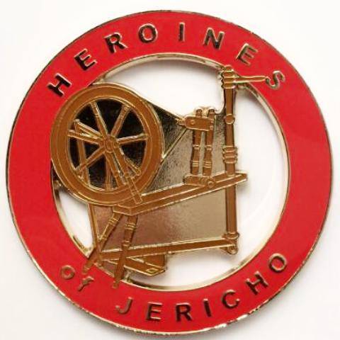 Heroines of Jericho PHA Car Emblem - Medallion