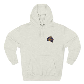 Master Mason Blue Lodge Australia Jurisdiction Hoodie - Signature Front Detail - Bricks Masons