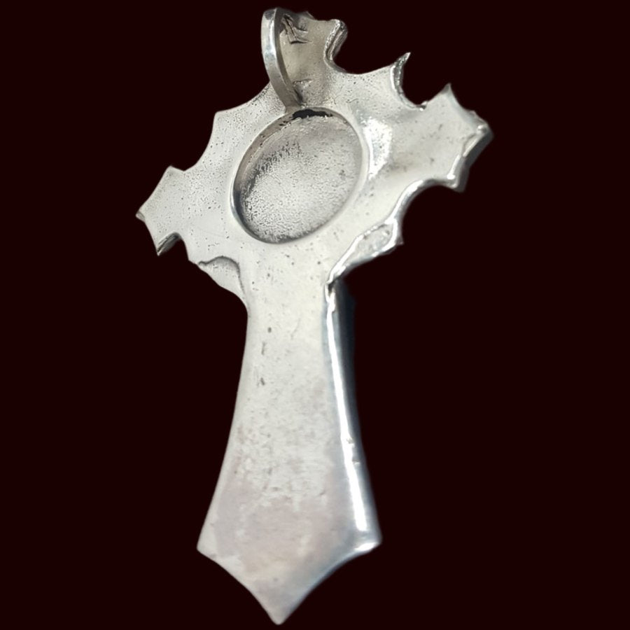 Knights Templar Cross in Silver 4.5 cm 13 g Art 294 - Bricks Masons