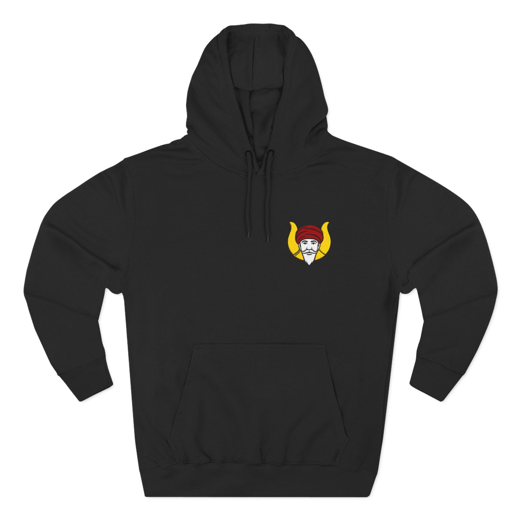 GROTTO Hoodie - Front Embroidered Emblem - Bricks Masons