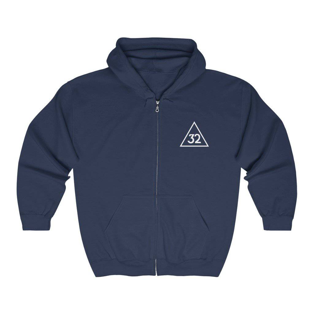 32nd Degree Scottish Rite Hoodie - Various Colors - Bricks Masons