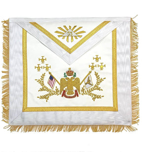 33rd Degree Scottish Rite Regalia Set - WINGS DOWN All Countries Flags - Bricks Masons