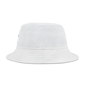 Master Mason Blue Lodge Bucket Hat - White Stitching USA FLAG S&C G - Bricks Masons