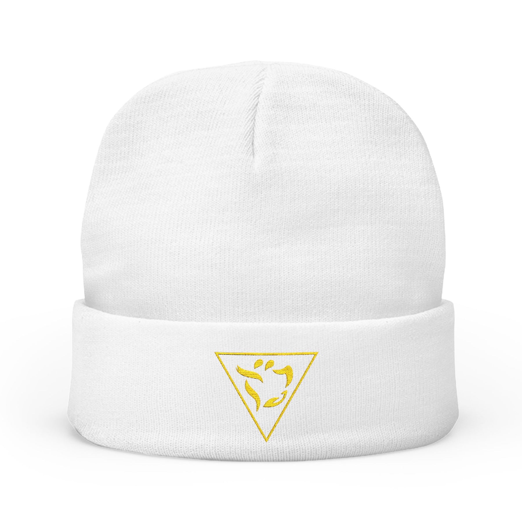Grand Tiler of Solomon Beanie - Knit Embroidery Various Colors - Bricks Masons