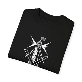 Master Mason Craft T-Shirt - United Kingdom Beacon of Brotherhood - Bricks Masons