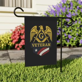 Master Mason Blue Lodge Yard Flag - Veteran Mason Printed Poly Poplin - Bricks Masons