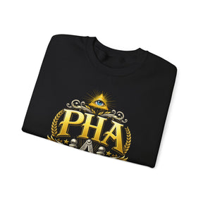 Master Mason Blue Lodge Sweatshirt - Prince Hall Affiliated Square & Compass G & Eye - Bricks Masons