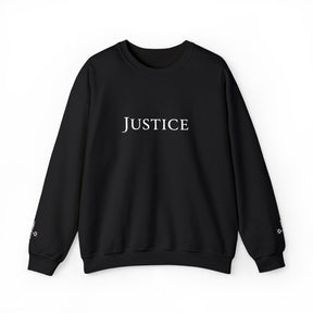 Master Mason Blue Lodge Sweatshirt - Justice Stand For Truth with Square & Compass - Bricks Masons