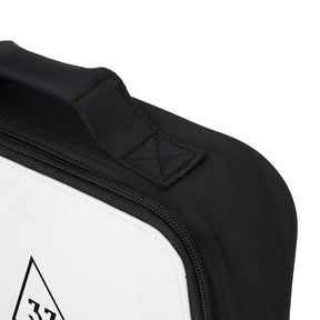 33rd Degree Scottish Rite Lunch Bag - Black & White