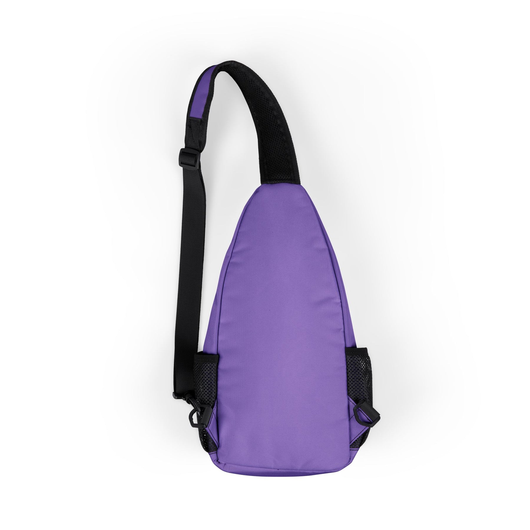 Order of the Secret Monitor Crossbody Bag - Purple Nylon With Multiple Pockets - Bricks Masons