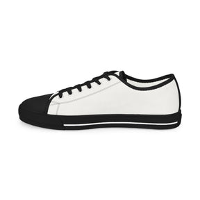 Master Mason Blue Lodge Sneaker - Low Top Sneaker Black & White Texas Mason - Bricks Masons