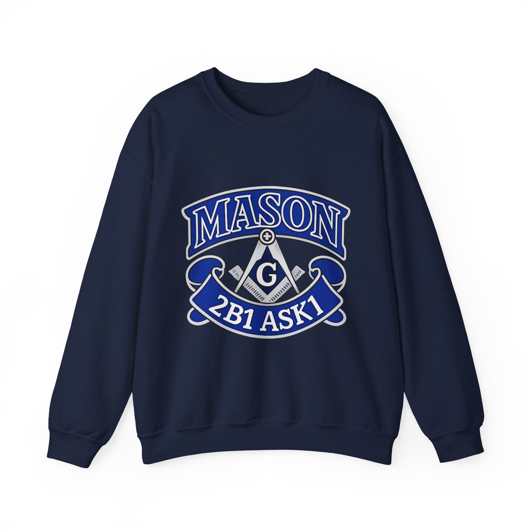 Sudadera de la Logia Azul de Maestro Masón - 2B1 ASK1 Cuadrado y Compás G