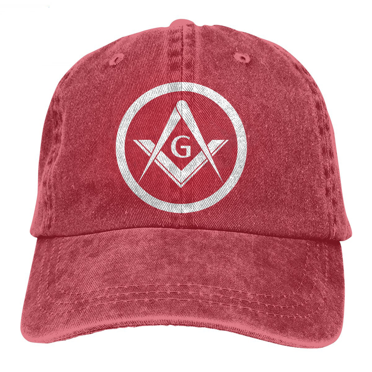 Master Mason Blue Lodge Baseball Cap - Various Colors - Bricks Masons