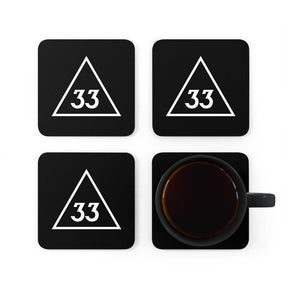 33rd Degree Scottish Rite Coaster - 4 Pieces Set