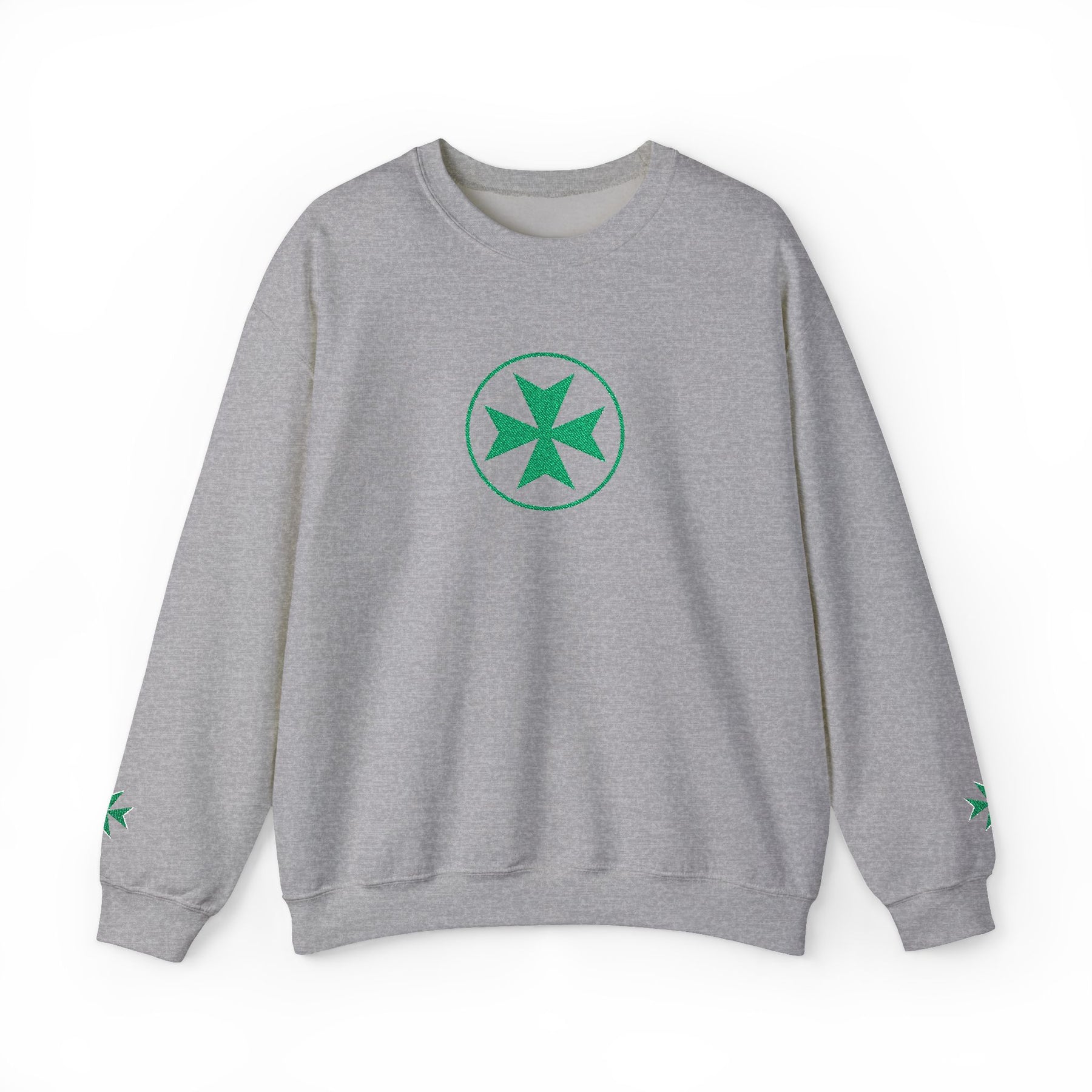 Order of Saint Lazarus Sweatshirt - Classic Crewneck Embroidery - Bricks Masons