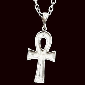 Ankh Cross of Life Pendant in Silver 5 x 2.5 cm 7 g Art 618 - Bricks Masons