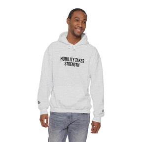 Master Mason Blue Lodge Hoodie - Humility Takes Strength - Bricks Masons