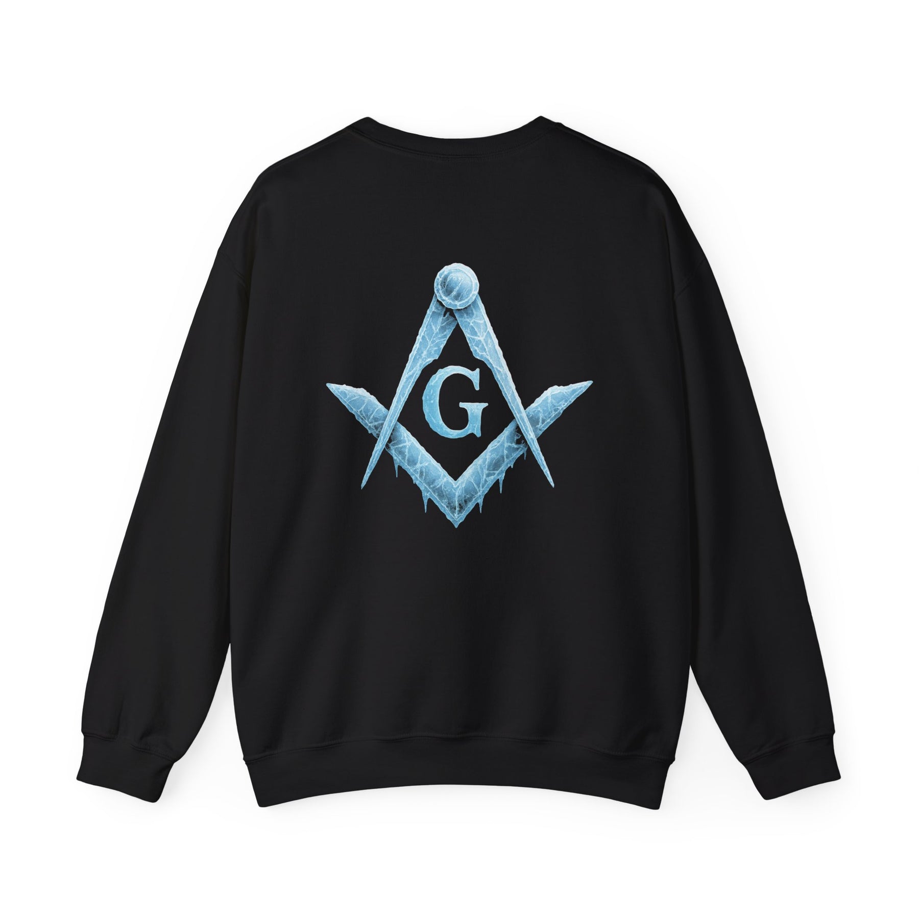 Sudadera de la Logia Azul de Maestro Masón - Diseño Frosty Square &amp; Compass G