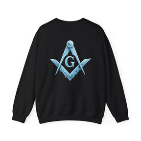 Sudadera de la Logia Azul de Maestro Masón - Diseño Frosty Square &amp; Compass G
