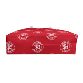 Heroines of Jericho Travel Bag - Weekender Bag Red Spun Polyester - Bricks Masons