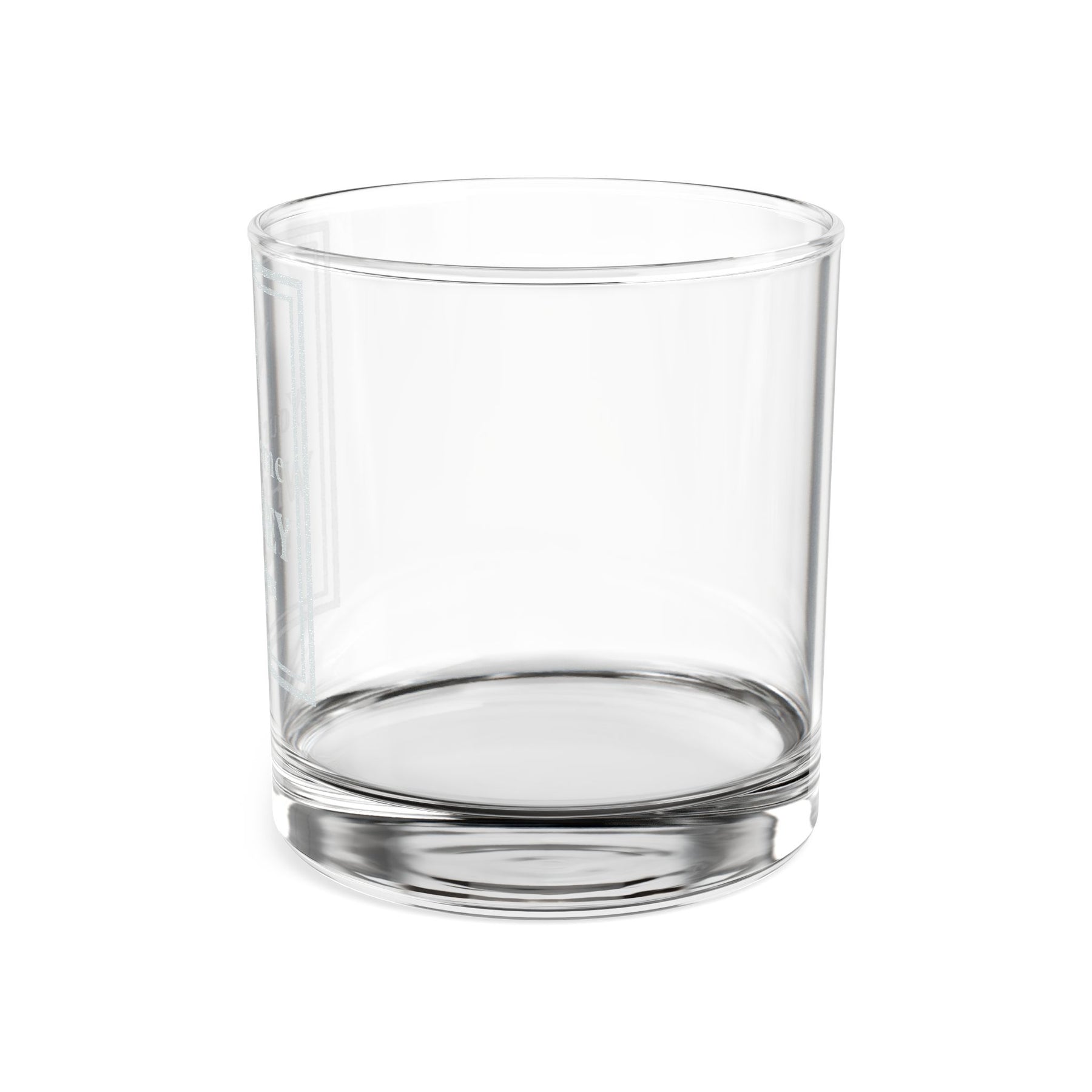 Master Mason Blue Lodge Whiskey Glass - Poured with Honor S&C G with Personalization - Bricks Masons
