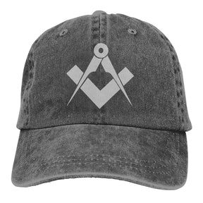 Master Mason Blue Lodge Baseball Cap - Various Colors - Bricks Masons