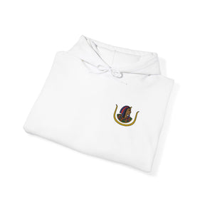 DOI Hoodie - Soft Cotton Poly Blend Front Stitch Detail - Bricks Masons
